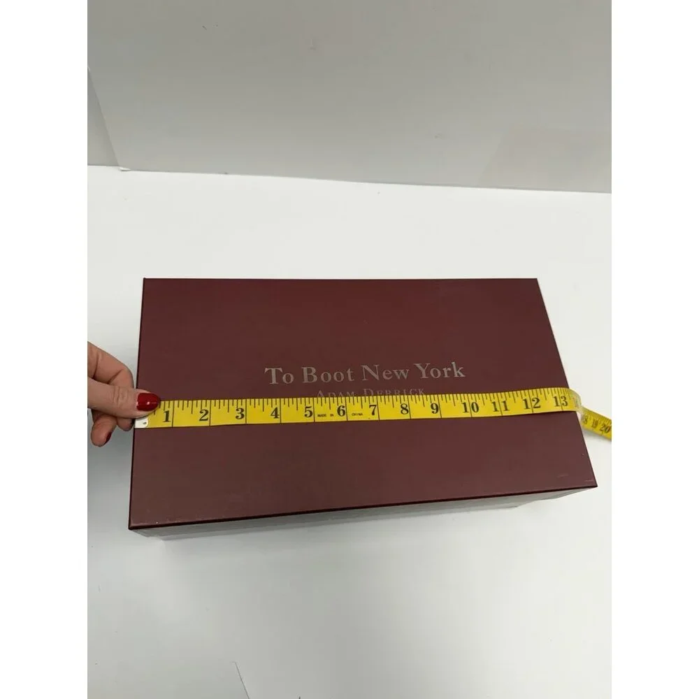 To Boot New York ADAM DERRICK Empty Shoe Box